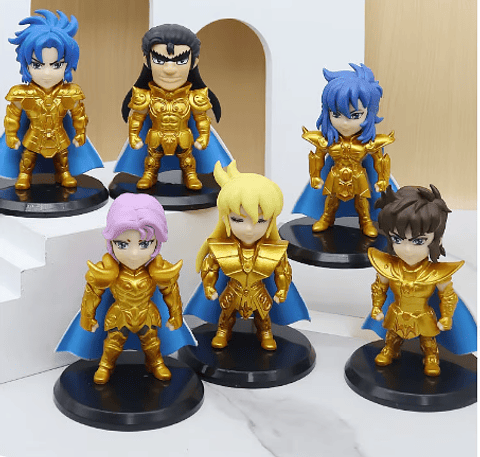 Figuras Caballeros del Zodiaco Dorado