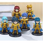 Figuras Caballeros del Zodiaco Dorado 5