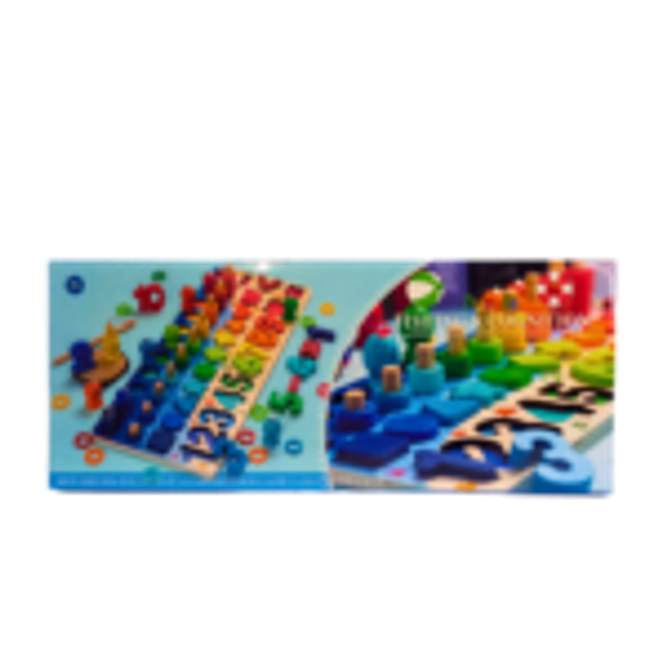 Tablero Didáctico Madera Operaciones Matemáticas 4