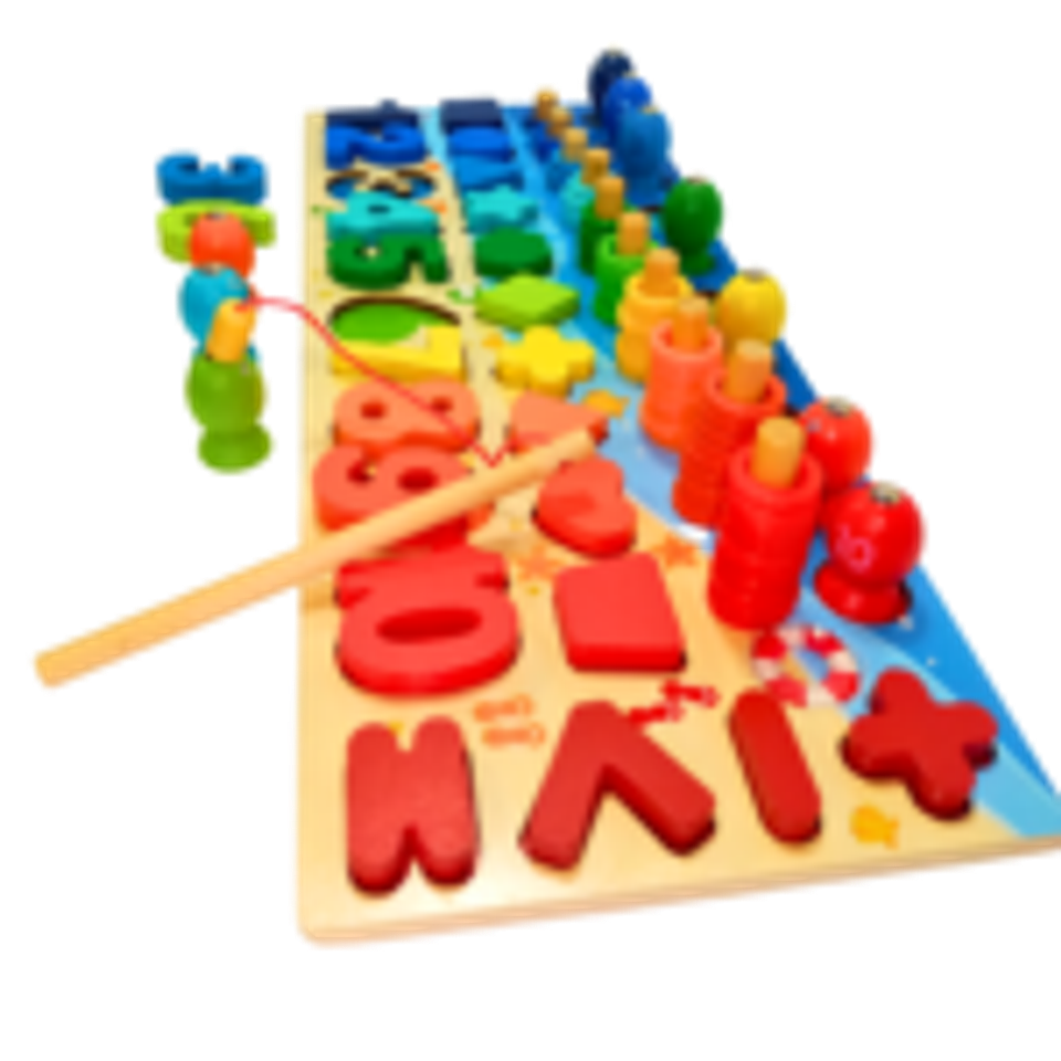 Tablero Didáctico Madera Operaciones Matemáticas 2