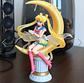 Sailor Moon Serena Tsukino Figura Sentada En La Luna - Miniatura 1