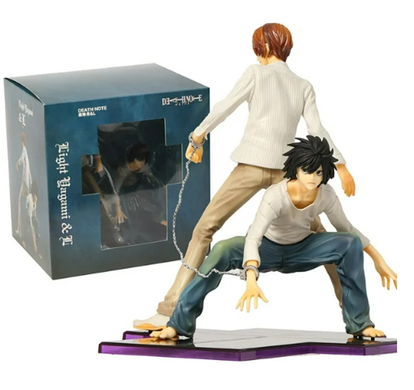 Figura de acción de Anime Death Note L Yagami Light 4