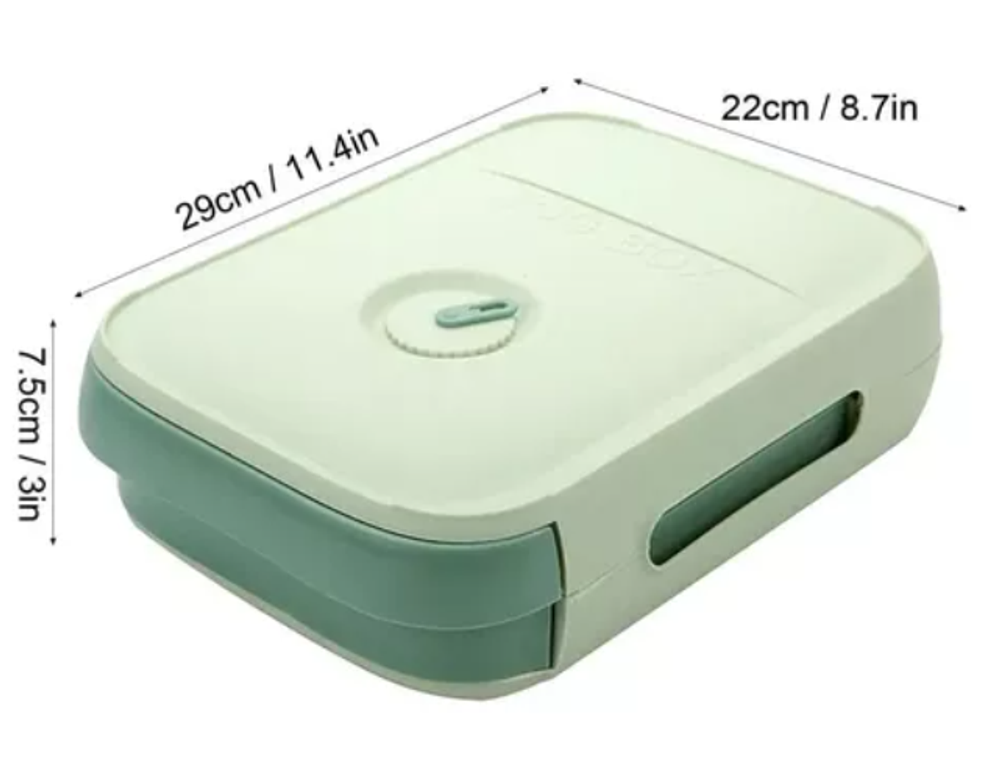 Organizador Para Huevos Tipo Cajón Espacioso  2