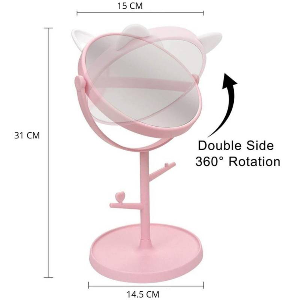 Espejo Belleza Orejas De Gato  2