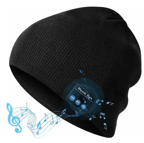 Gorro de lana con Bluetooth  Auriculares Altavoz Micrófono