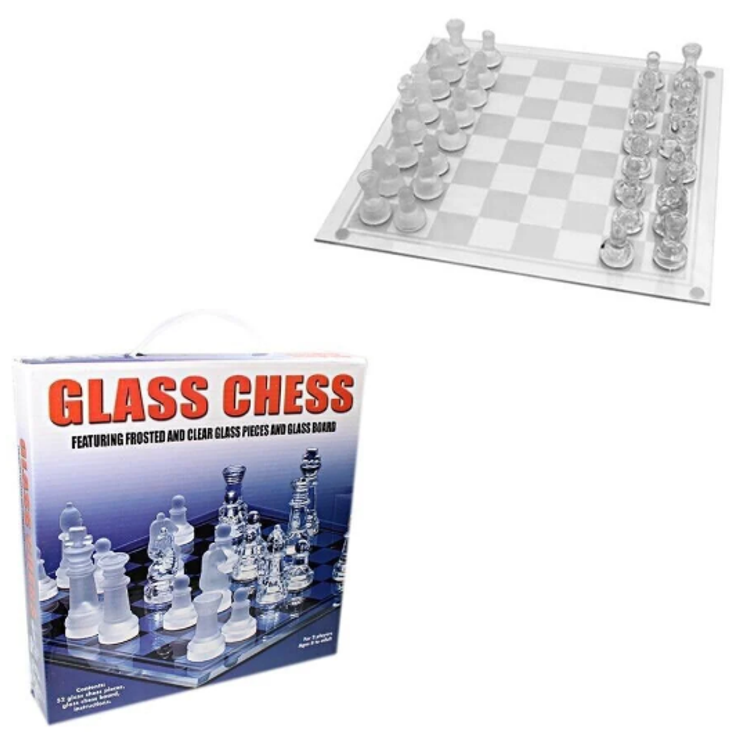 Ajedrez de Cristal Clásico Glass 3