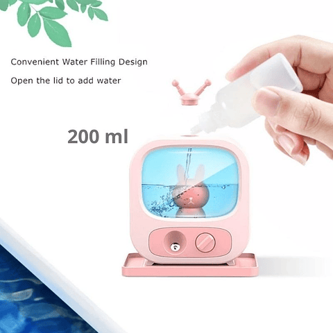Humidificador Televisión con Osito Purificador Ambientes 