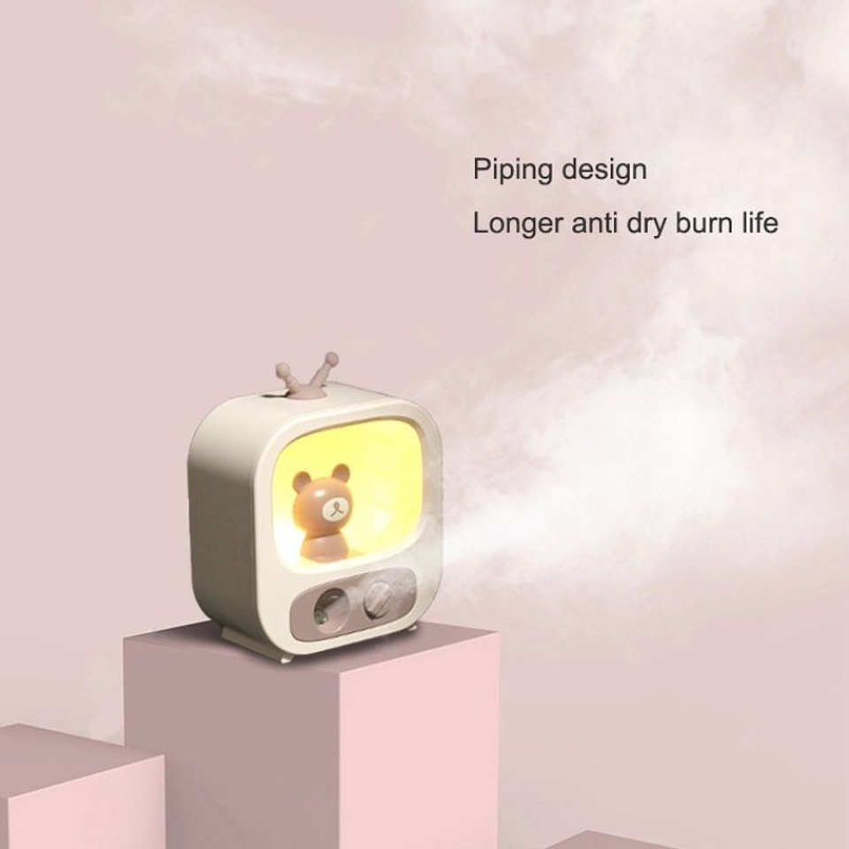 Humidificador Televisión con Osito Purificador Ambientes  4