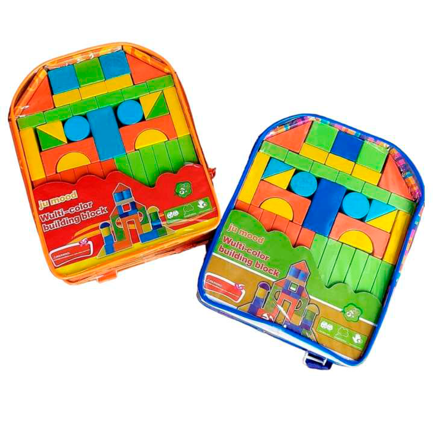 Juego de Bloques de Madera Armable Didactico 2