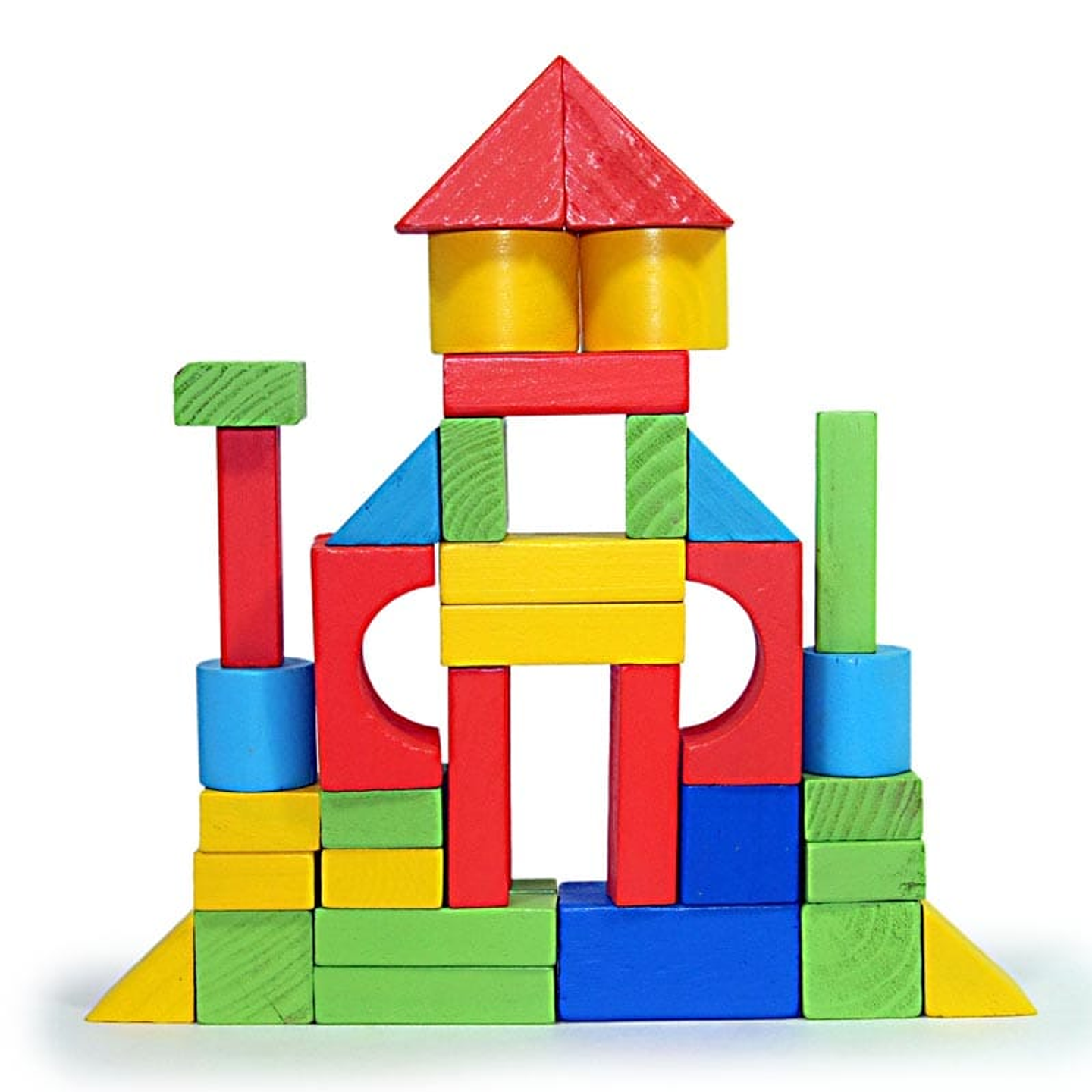 Juego de Bloques de Madera Armable Didactico 4