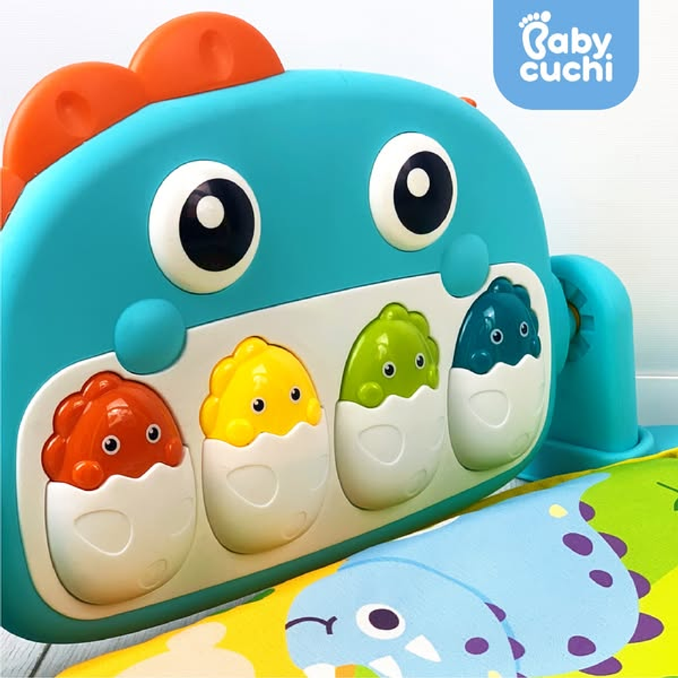 Gimnasio Bebes DINNO Juguete Multi Didáctico 3