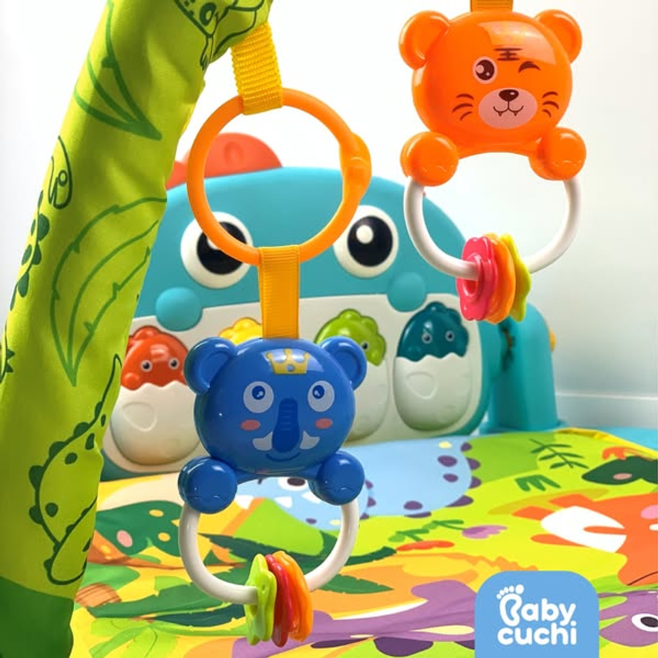 Gimnasio Bebes DINNO Juguete Multi Didáctico 4