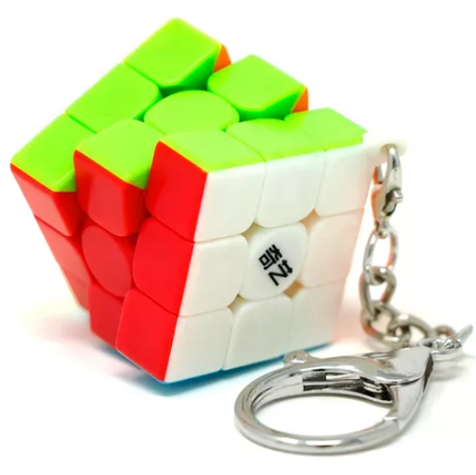 Llavero Cubo Rubik Mini Qy Toy 3x3 Speed Clásico Profesional 1
