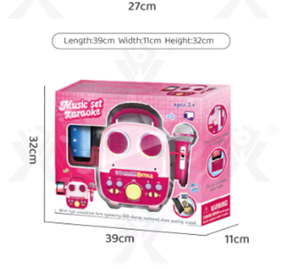  Micrófono de Karaoke Fino Musical Altavoz  10