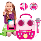  Micrófono de Karaoke Fino Musical Altavoz  1