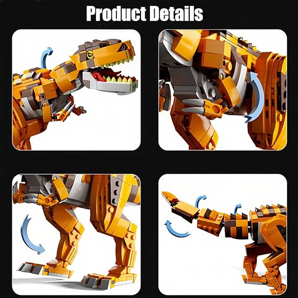 Armable Constructor Dinosaurios 