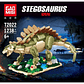 DINOSAUR WORLD STEGOSAURUS rompecabezas  1238 Pcs - Miniatura 3