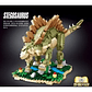 DINOSAUR WORLD STEGOSAURUS rompecabezas  1238 Pcs - Miniatura 5