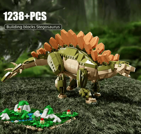DINOSAUR WORLD STEGOSAURUS rompecabezas  1238 Pcs
