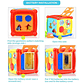 Cubo de actividades para bebés Juguete multifuncional  - Miniatura 4