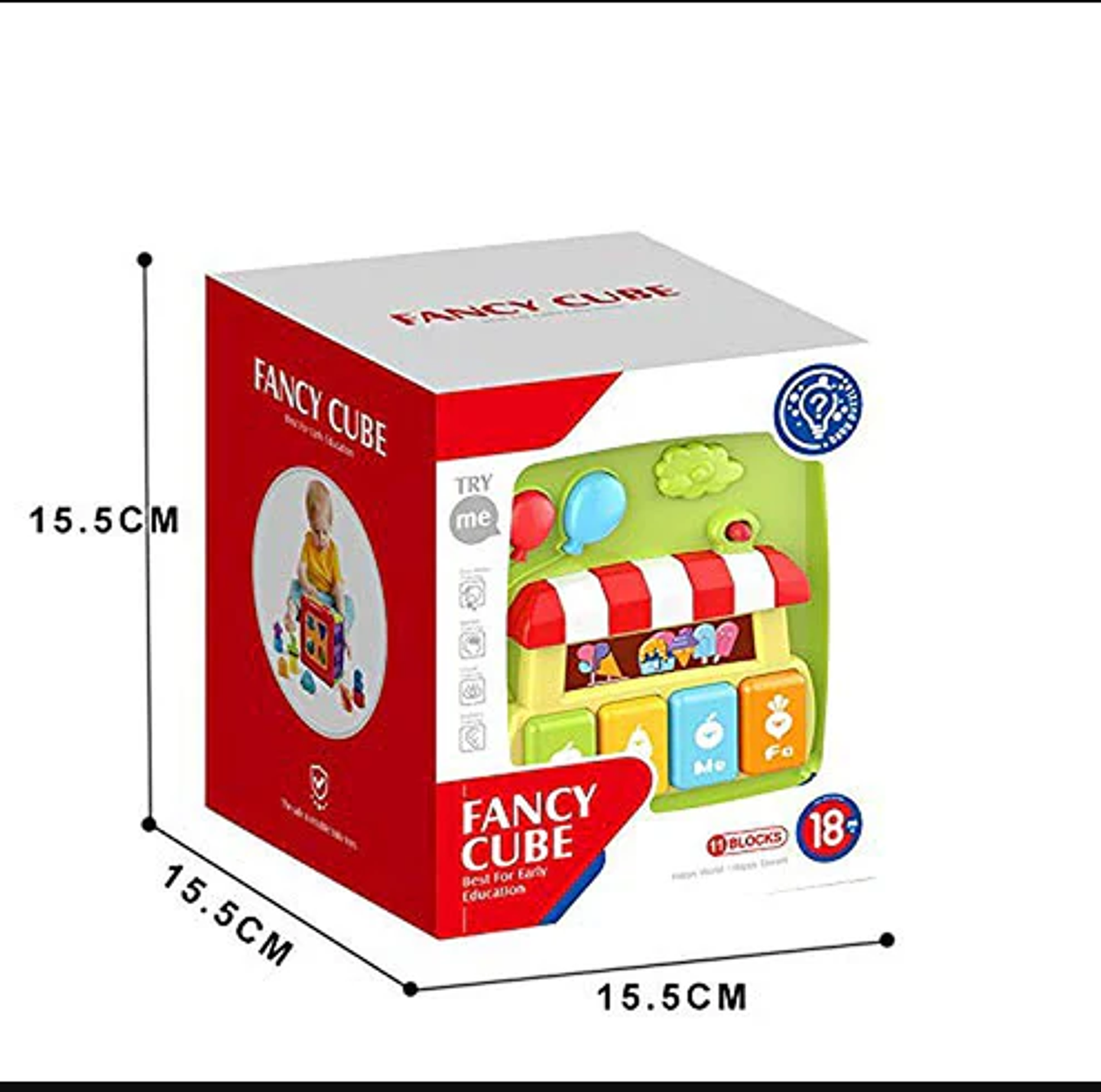 Cubo de actividades para bebés Juguete multifuncional  8