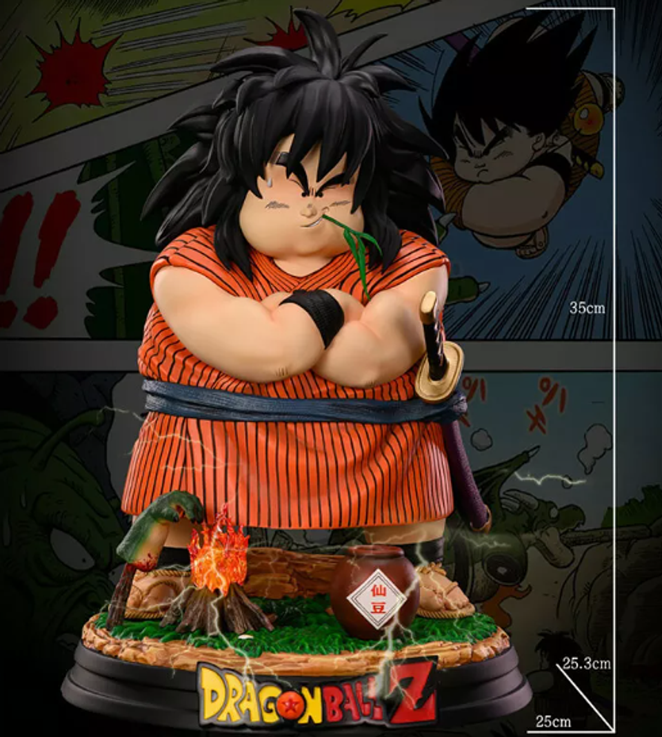 Dragon Ball Estatua Yajirobe Resina 35 cm 1