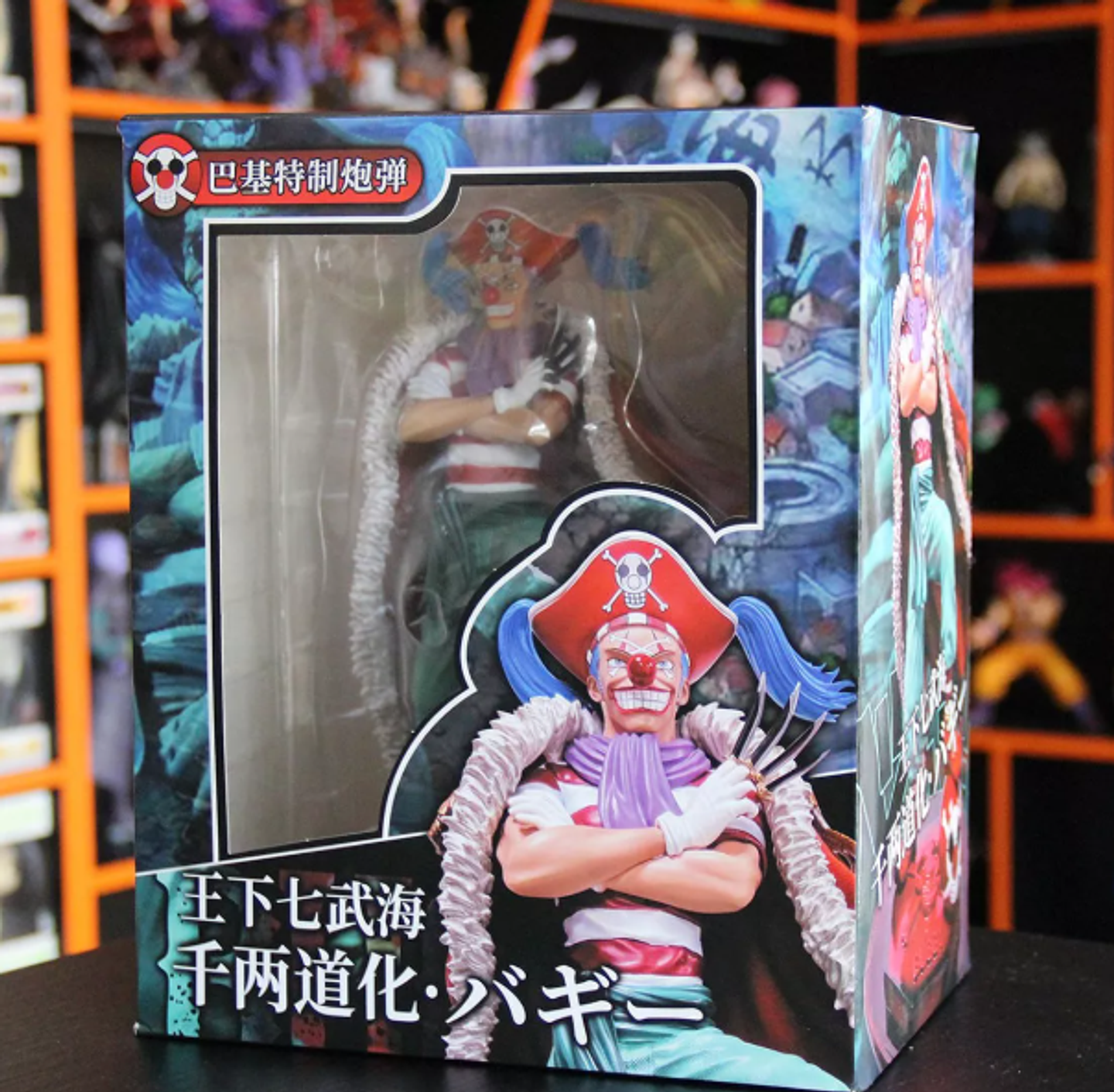 Estatua One Piece Buggy Figura de Anime 25cm 1