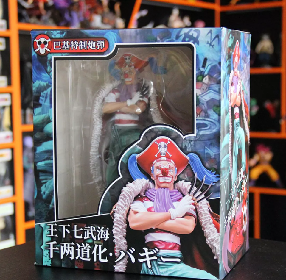 Estatua One Piece Buggy Figura de Anime 25cm 1
