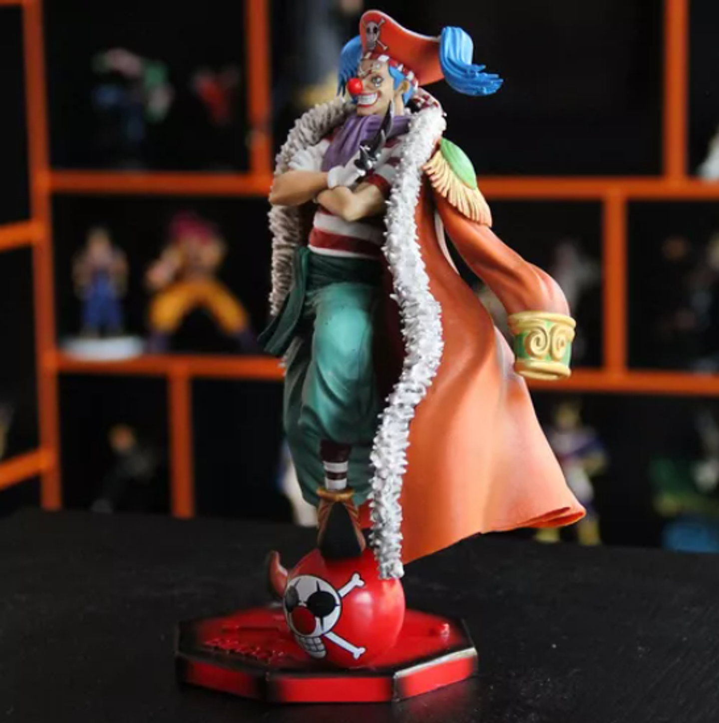 Estatua One Piece Buggy Figura de Anime 25cm 5