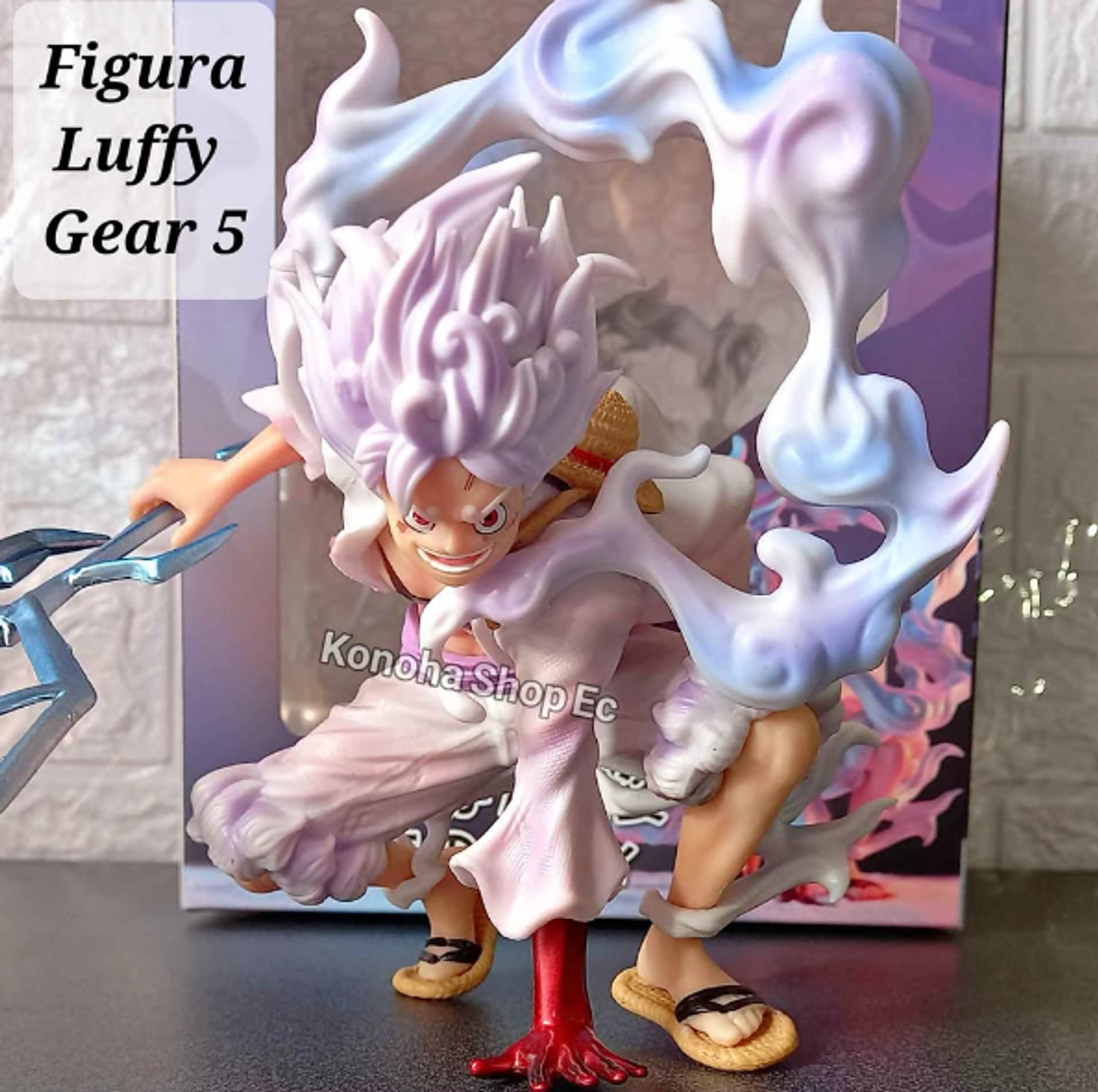 Estatua One Piece Gear 5 Luffy Action Figura de Anime  3