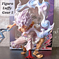 Estatua One Piece Gear 5 Luffy Action Figura de Anime  - Miniatura 3