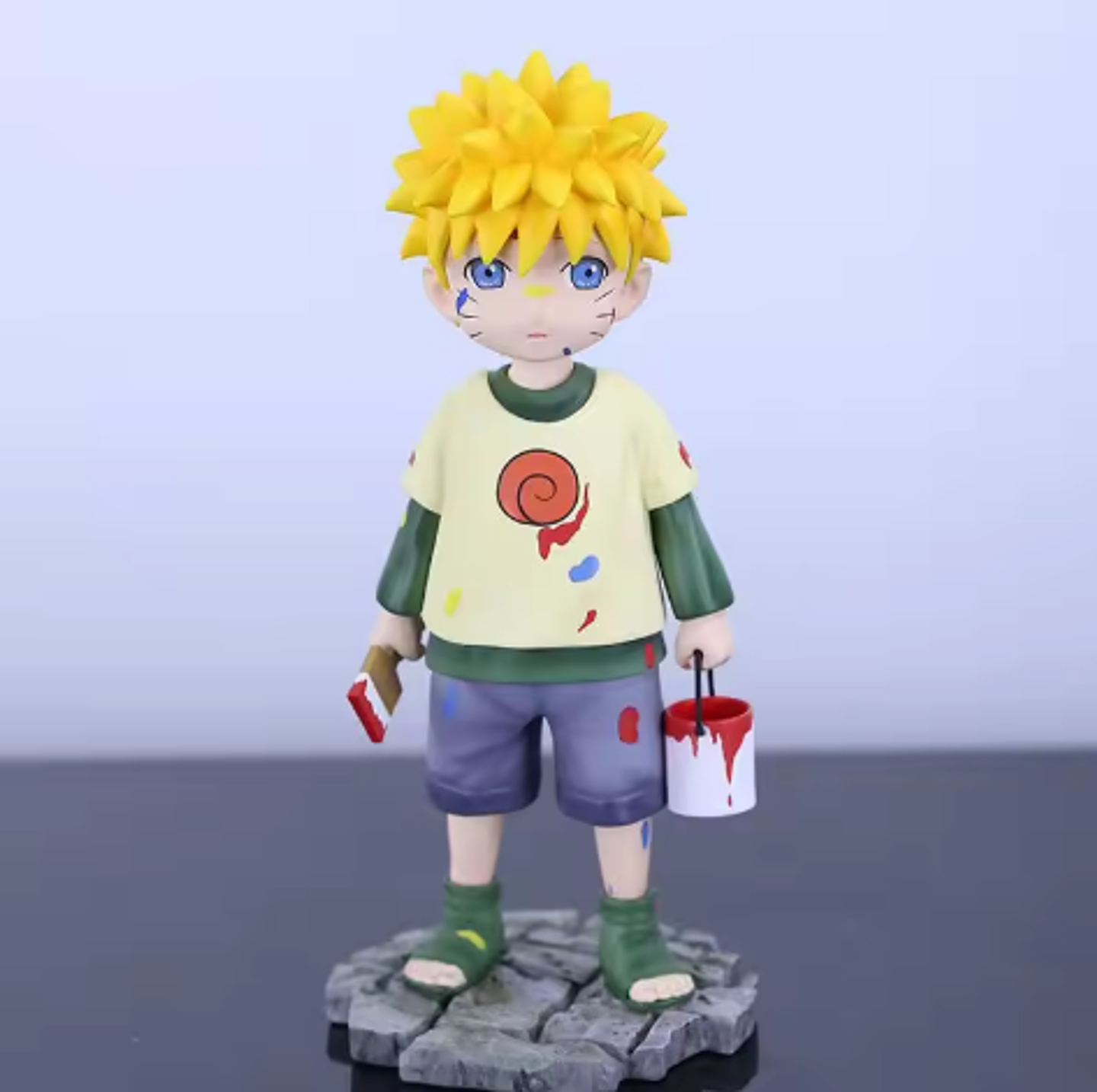 Naruto Uzumaki Pintor 16cm 2