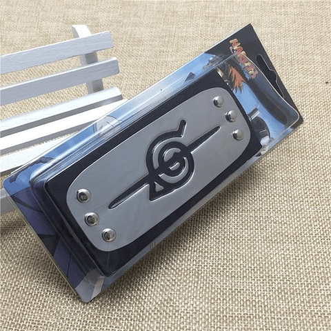 Naruto Sasuke Uchiha Bandanas Hoja Anime Accesorios de Cosplay