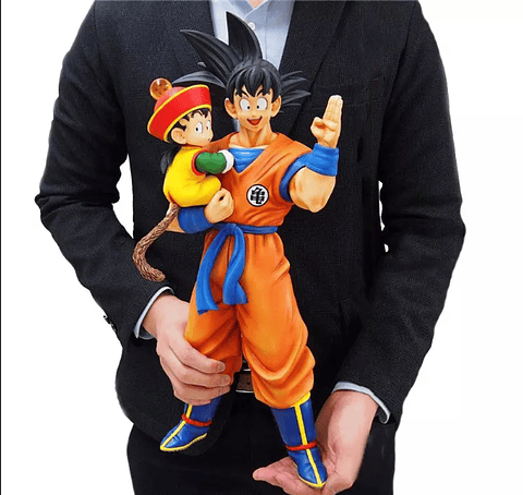 Dragon Ball Figura de acción de Dragon Ball Son Goku y Gohan