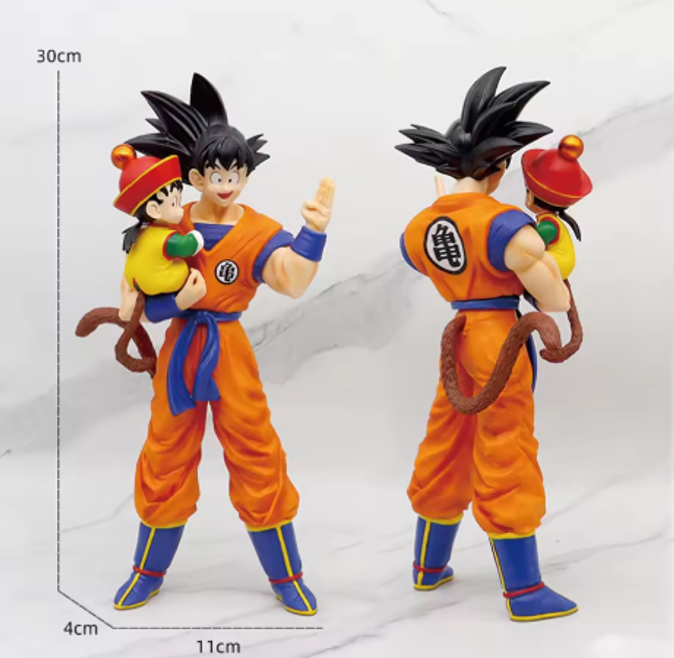 Dragon Ball Figura de acción de Dragon Ball Son Goku y Gohan 4