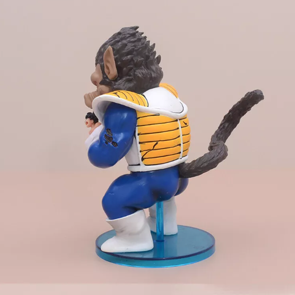 Dragon Ball Figura de acción Ozaru Vegeta Con Goku 4