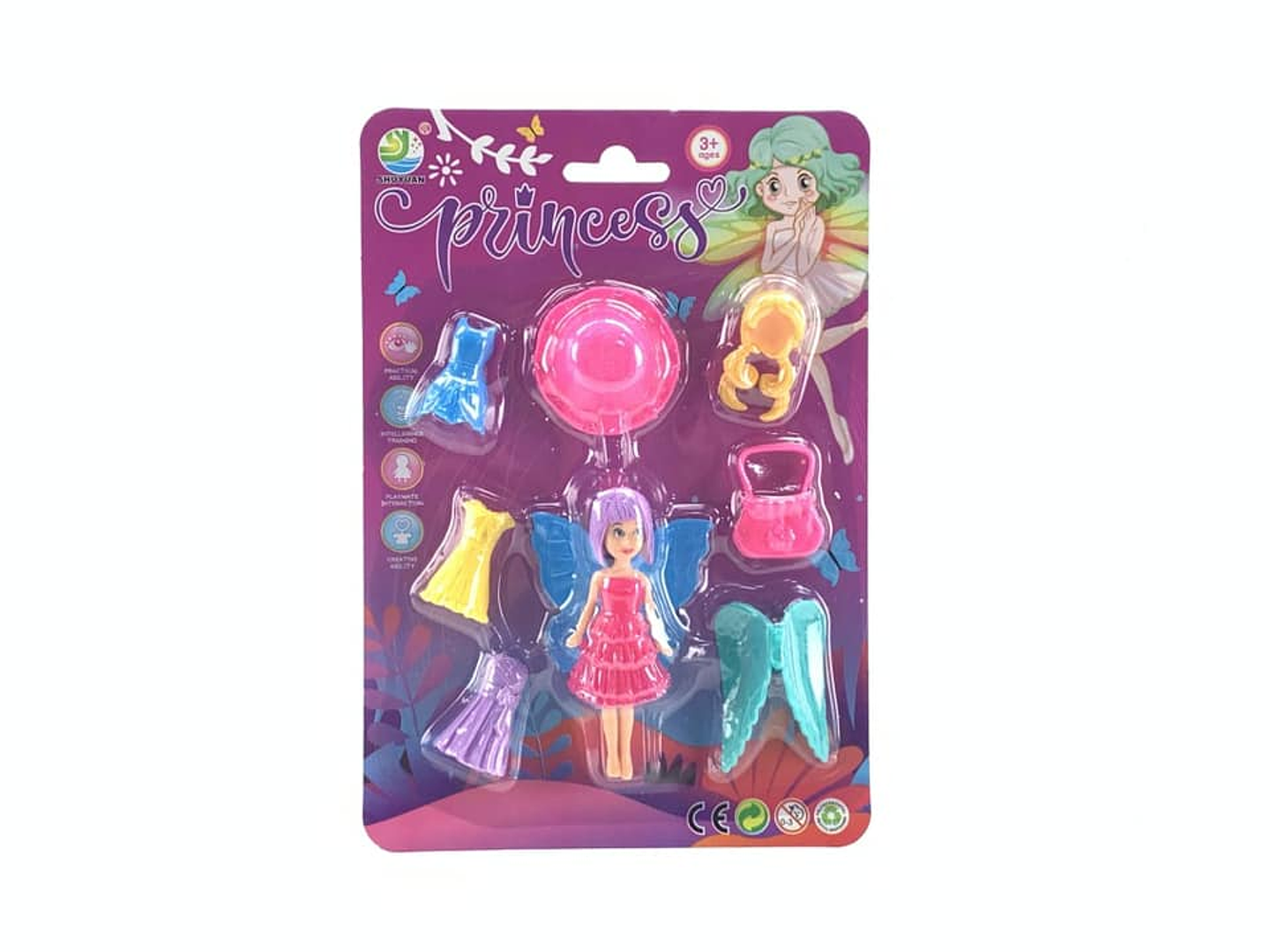 Muñecas Didáctico Niñas Armables de ropa Little Doll  3