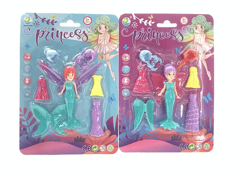 Muñecas Didáctico Niñas Armables de ropa Little Doll 