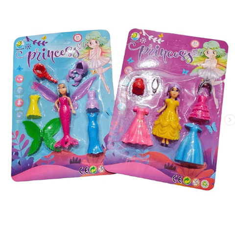 Muñecas Didáctico Niñas Armables de ropa Little Doll 