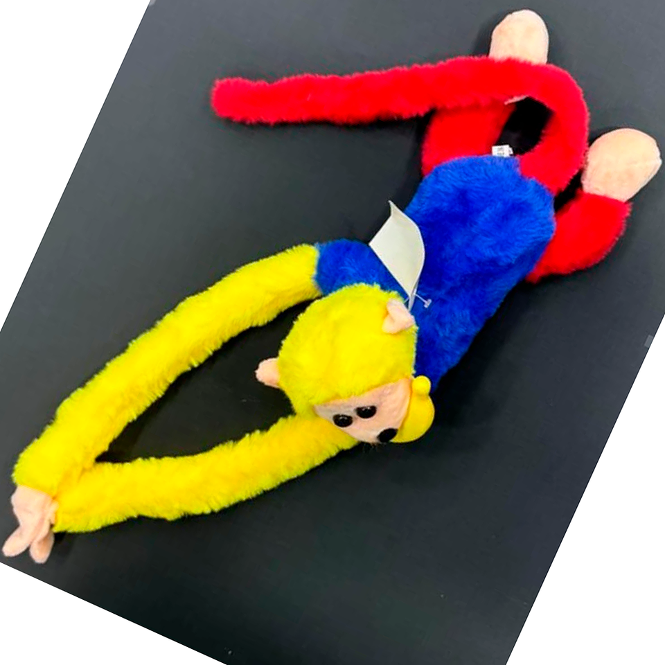 Peluche Colombiano Mono con Banano Juguetes 1