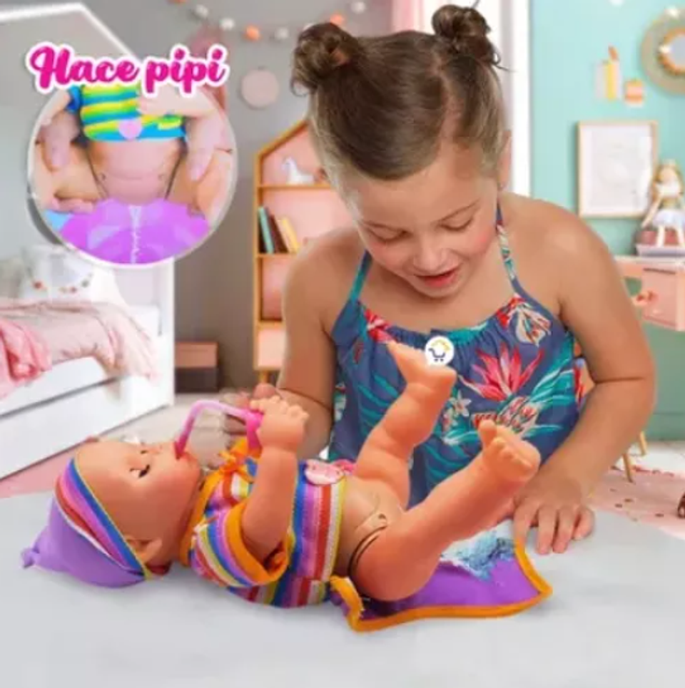 Bebé Agua potable y muñeca para orinar Lovely Drink water 3