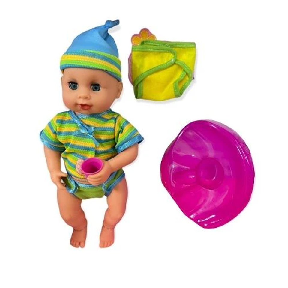 Bebé Agua potable y muñeca para orinar Lovely Drink water 5