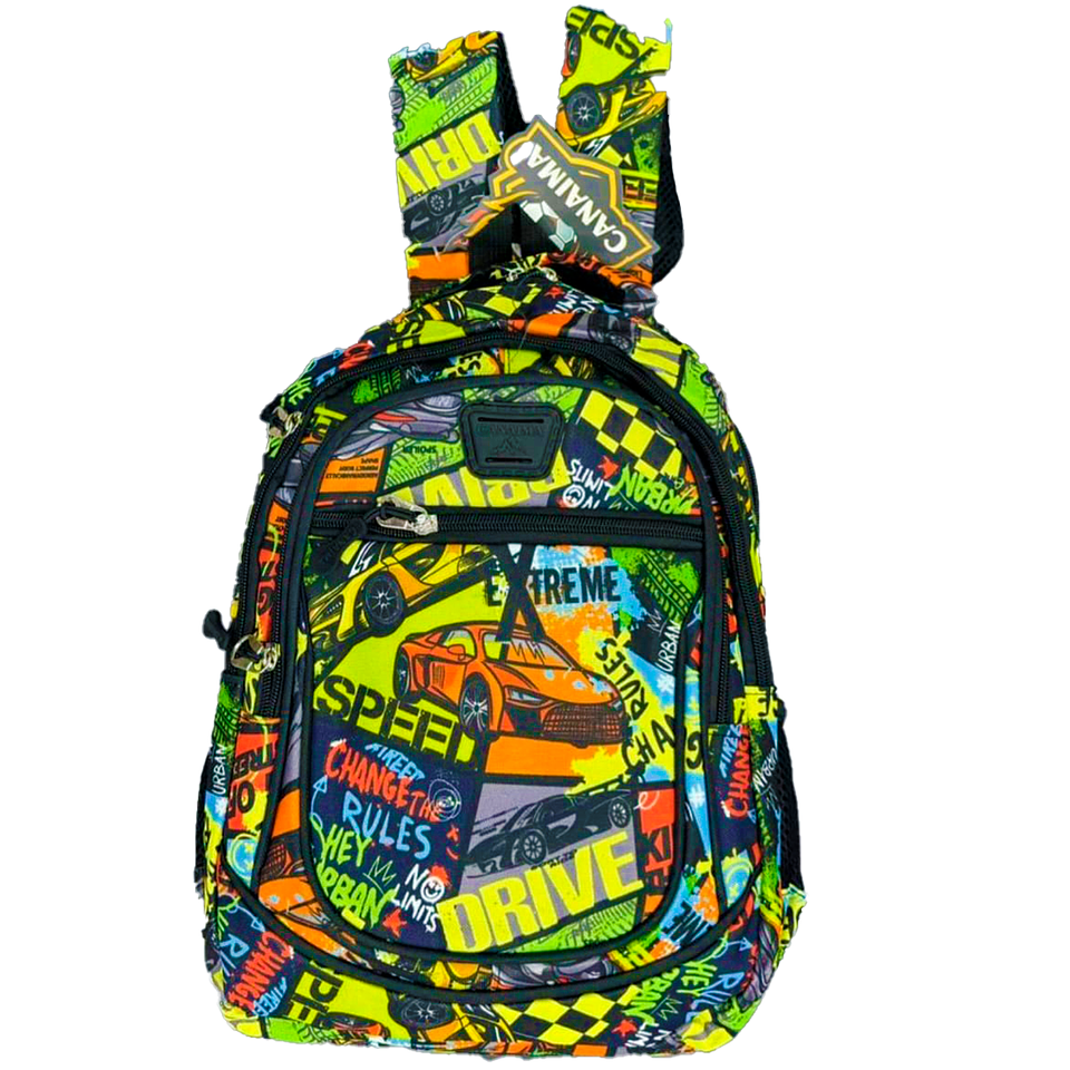 Morral Bolso Fino Mochila Multifuncional Escolar  1