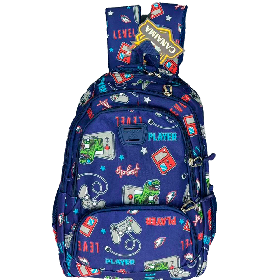 Morral Bolso Fino Mochila Multifuncional Escolar  1