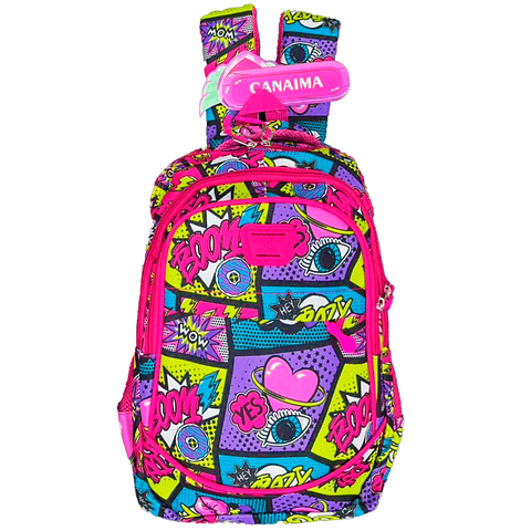 Morral Bolso Fino Mochila Multifuncional Escolar 
