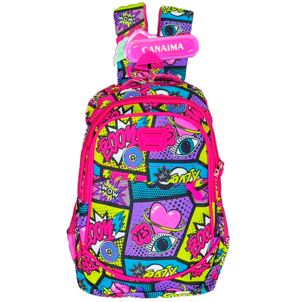 Morral Bolso Fino Mochila Multifuncional Escolar  1