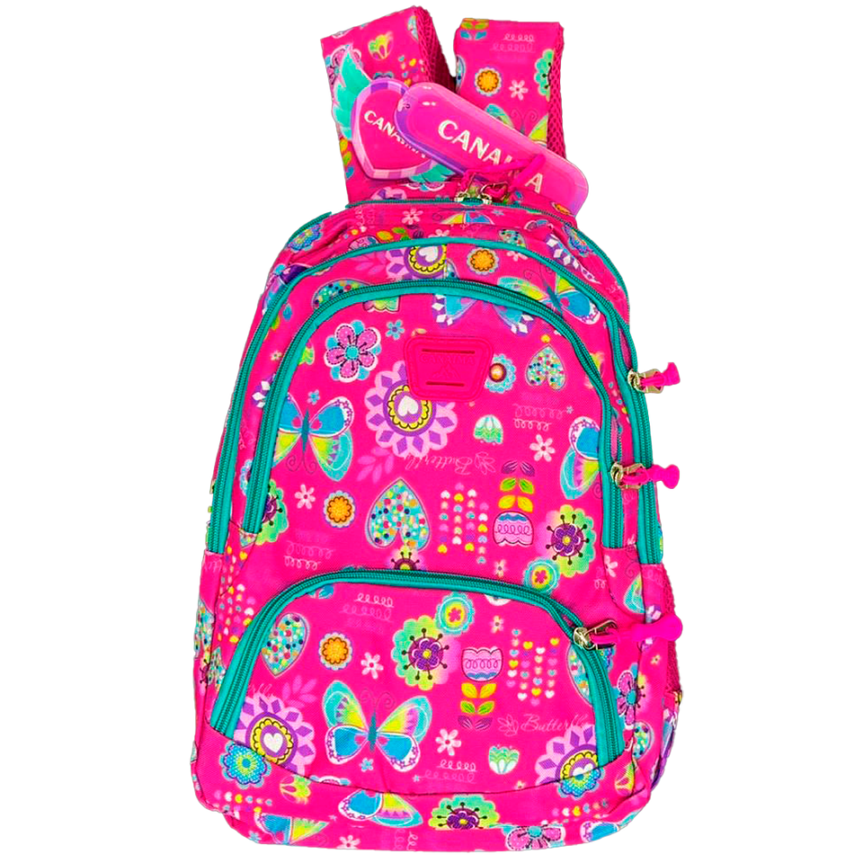 Morral Bolso Fino Mochila Multifuncional Escolar  1