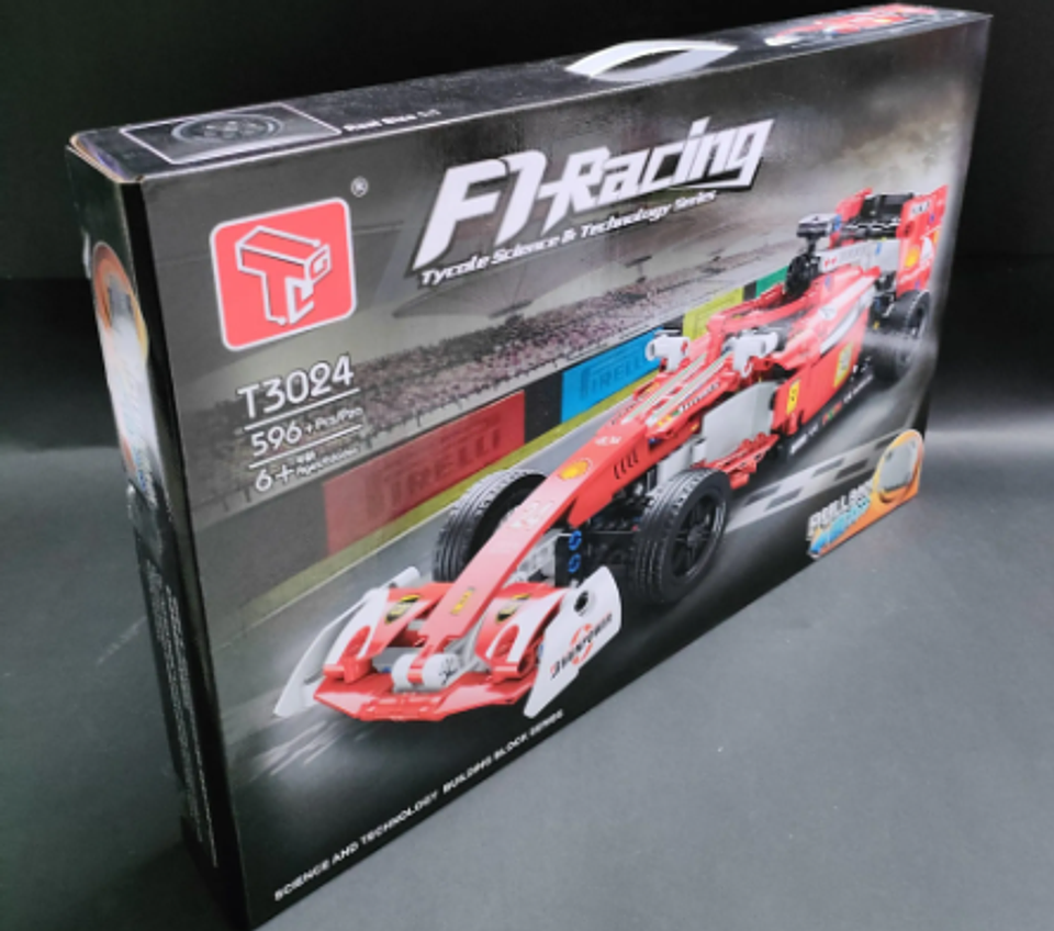 Formula Uno Ferrari Armable Bloques de Construcción 596 2