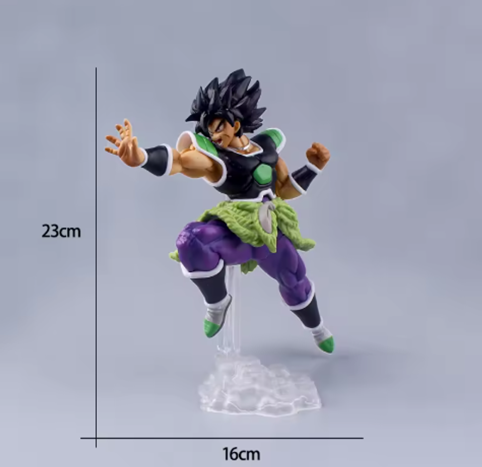 Anime Dragon Ball Z Broly Figura Estatua 4