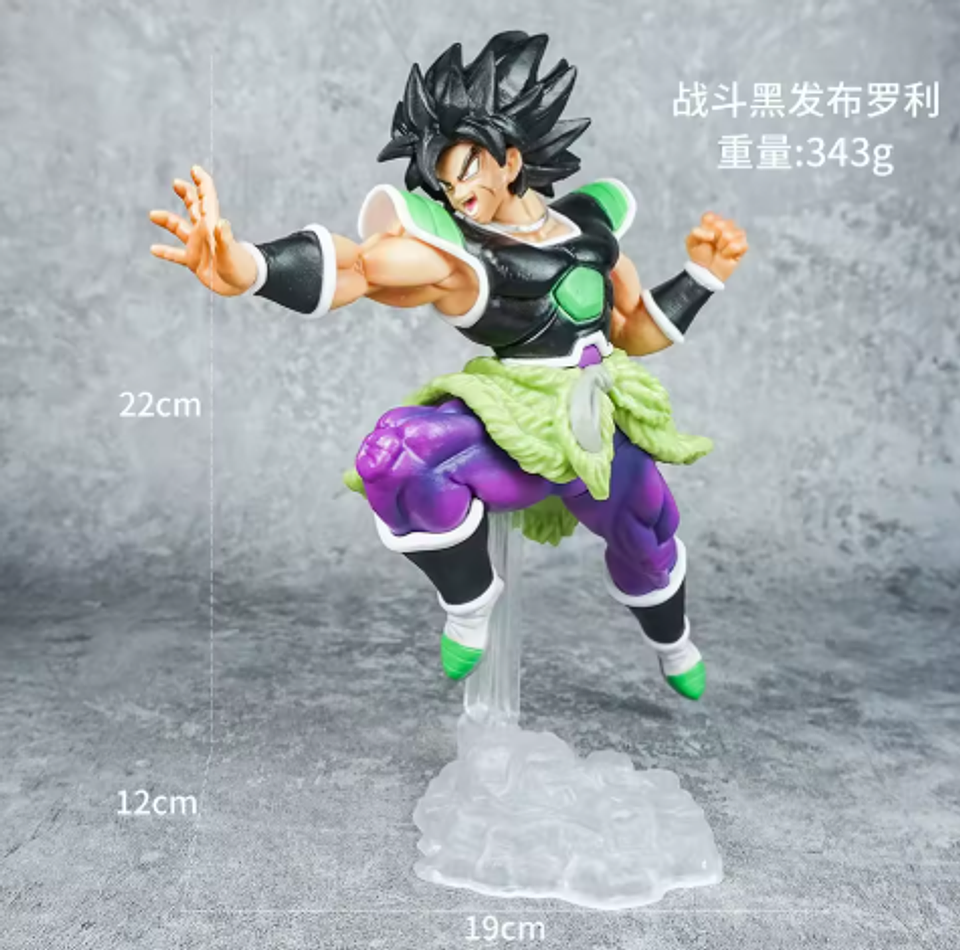 Anime Dragon Ball Z Broly Figura Estatua 5